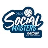 2021 Netball NSW Social Masters Logo