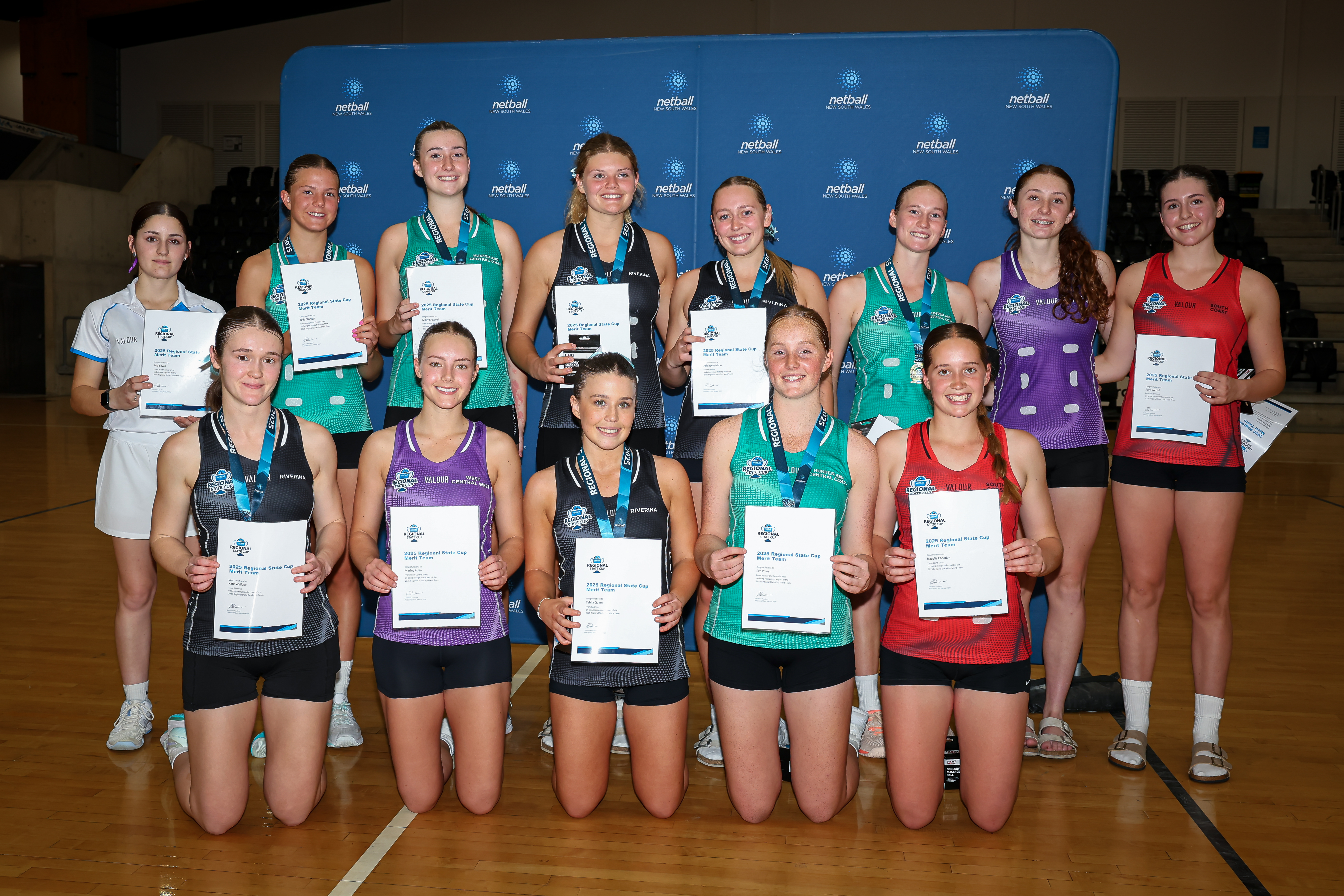 Team of the Tournament - 2025 Netball NSW Regional State Cup